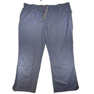 Landau #2035 BCMST Blue Unisex 4XL Scrub Pants Modern Fit Medical Nurse Workwear